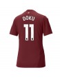 Manchester City Jeremy Doku #11 Replika Tredje Kläder Dam 2024-25 Kortärmad